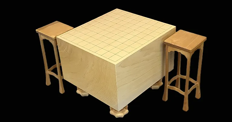 榧の将棋駒台