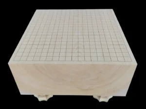 囲碁（脚付）5.8寸｜九州榧・1枚板木裏盤の全面イメージ1