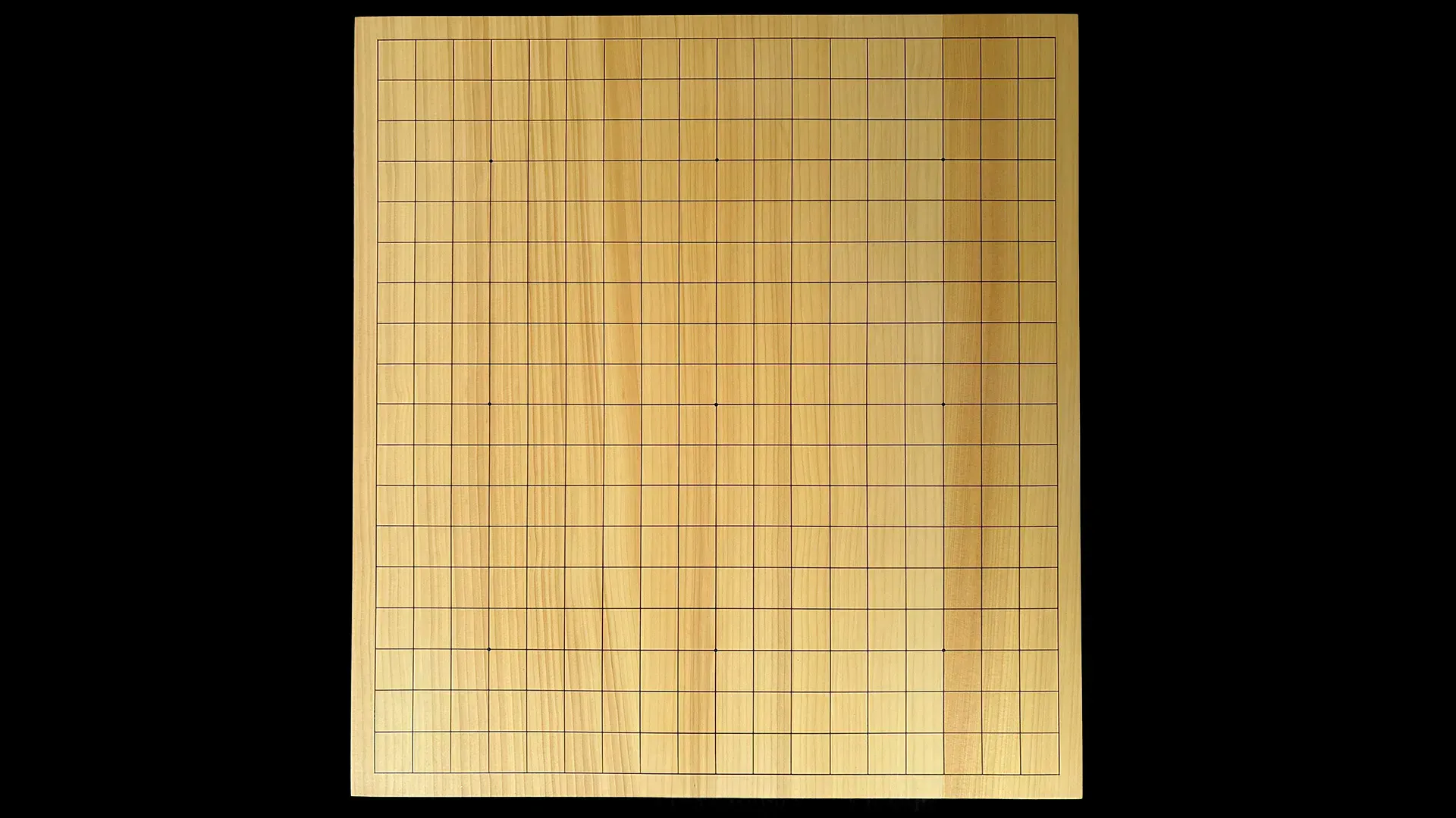 囲碁(卓上)1.95寸|九州榧・4枚接ぎ盤の天面のイメージ