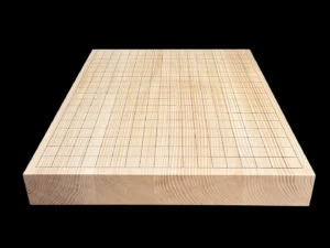 碁盤（卓上）2寸｜九州榧・4枚接ぎ盤板目のイメージ1