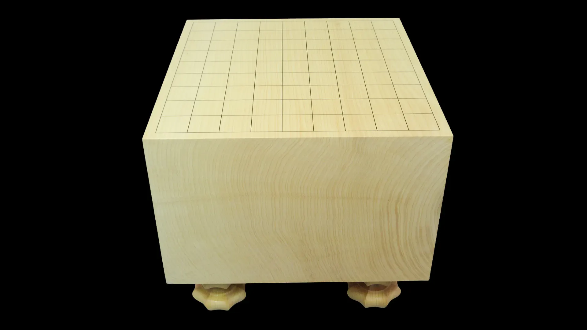 将棋(脚付)7.15寸|九州榧・1枚板柾目の全体のイメージ1