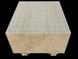 将棋（脚付）5.9寸｜九州榧・1枚板柾目の全体イメージ