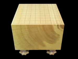 将棋（脚付）7寸｜綾営林署榧・1枚板柾目の全面イメージ1