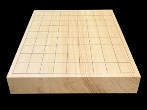 将棋（卓上）2.1寸｜九州榧・1枚板柾目の天面イメージ 1