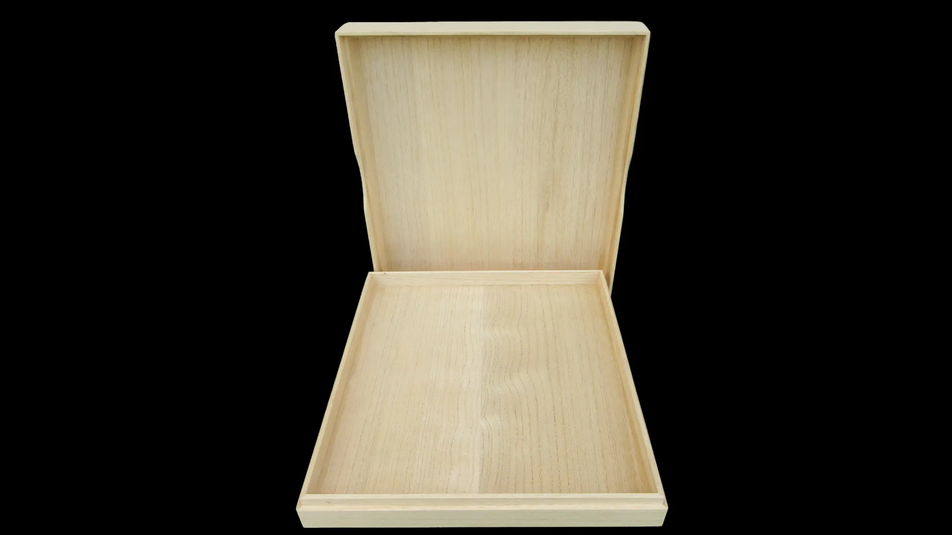 献上箱の蓋を開けた状態の内部