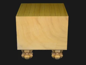 将棋（脚付）7.7寸｜九州榧・1枚板柾目のイメージ 1