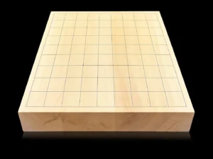 将棋（卓上）2寸｜綾営林署榧・3枚接ぎ柾目の全体イメージ