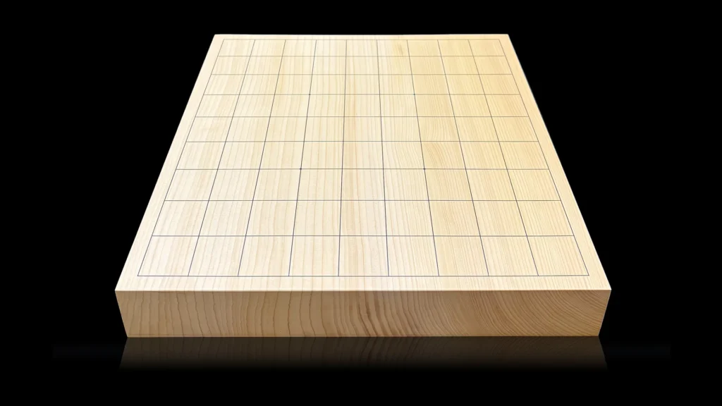 将棋（卓上）1.6寸｜九州榧・1枚板柾目 | 熊須碁盤店
