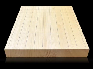 将棋（卓上）1寸｜九州榧・1枚板柾目の全体イメージ１