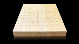 将棋（卓上）1寸｜九州榧・1枚板柾目 | 熊須碁盤店