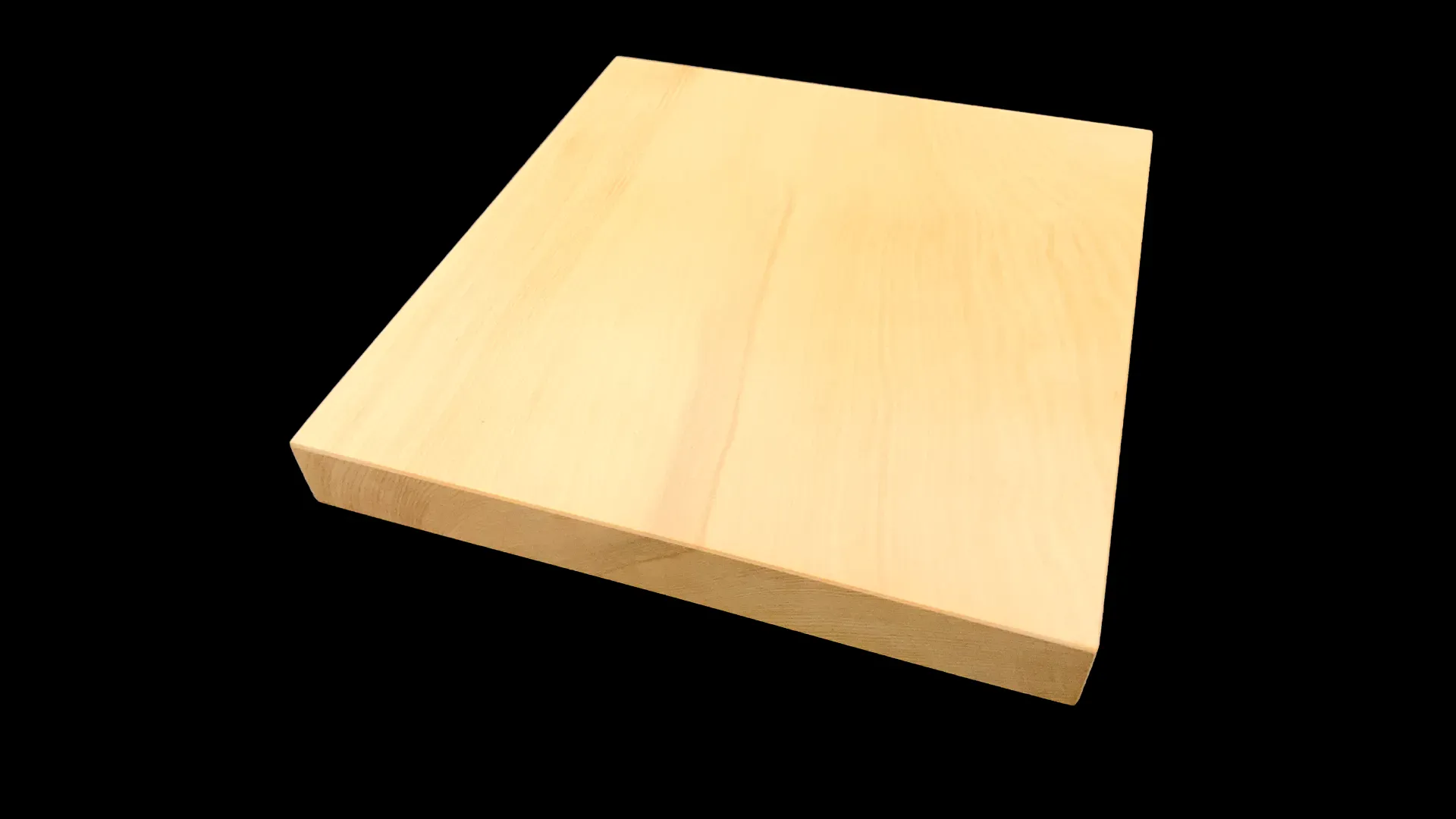 v九路盤 中国榧 一枚板の底面イメージ