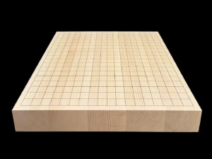 碁盤（卓上）2.1寸｜九州榧・5枚接ぎ盤柾目の全体イメージ1