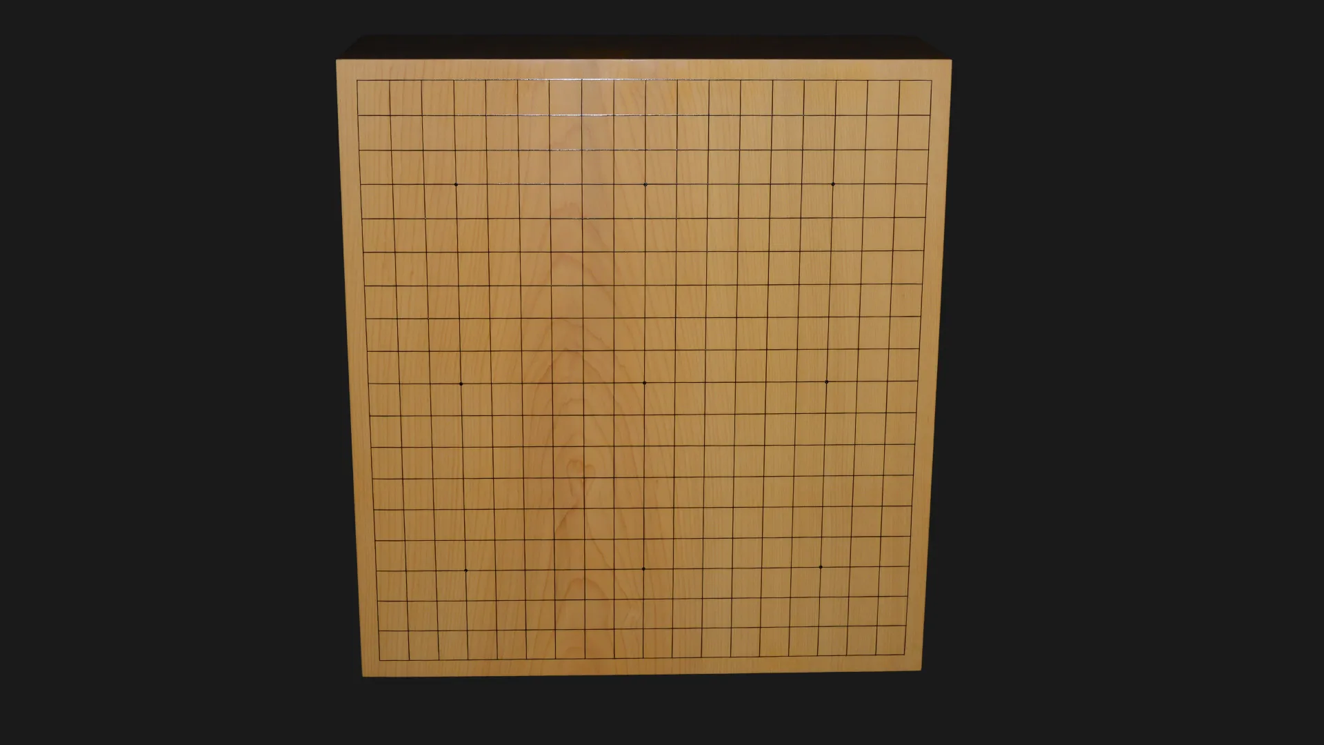5.2-sun Go Floor Board – Kyushu Kaya, Single-piece, Flat-grain cut (back face) image 6