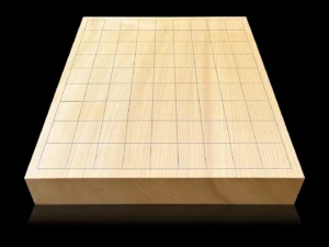 将棋（卓上）2寸｜九州榧・1枚板柾目の全体イメージ１