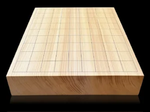 将棋（卓上）2.45寸｜九州榧・1枚板柾目の全体イメージ１