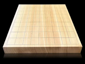 将棋（卓上）1.4寸｜綾営林署榧・1枚板柾目の全体イメージ１
