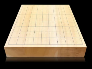 将棋（卓上）2.05寸｜島根県産榧・3枚接ぎ盤柾目の全体イメージ１