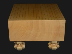 碁盤（脚付）5.75寸｜島根県産榧・1枚板柾目の全体イメージ1