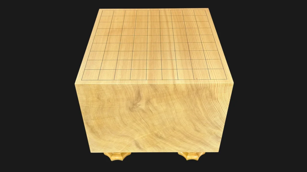 71周年記念 将棋（脚付）7寸｜島根県産榧・1枚板柾目 | 熊須碁盤店