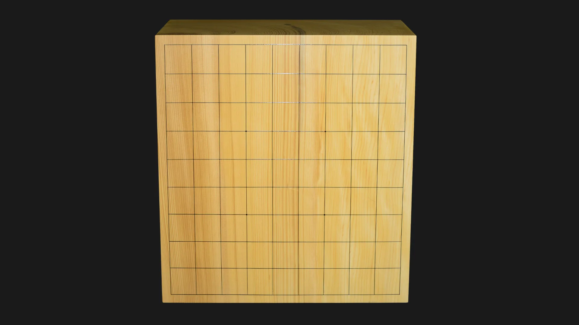 将棋（脚付）6.1寸｜九州榧・1枚板柾目 | 熊須碁盤店