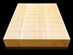 将棋(卓上)2寸|宮崎榧・3枚接ぎ盤柾目の全体イメージ 1