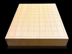 将棋（卓上）2.25寸｜九州榧・1枚板柾目の全体イメージ 1