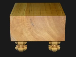 将棋(脚付)5.35寸|綾営林署榧・1枚板柾目のイメージ1