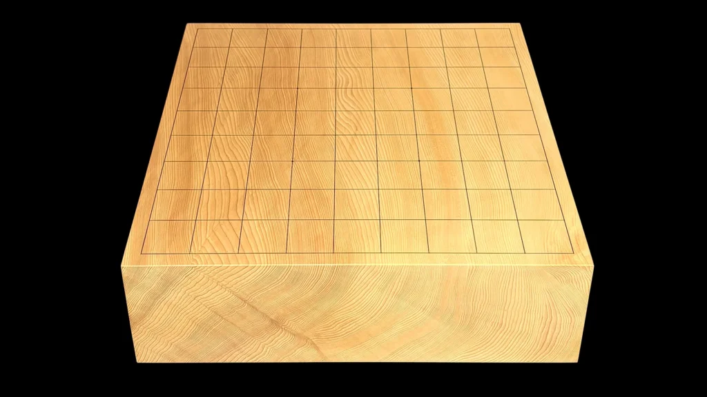 将棋（卓上）3寸｜屋久島榧・1枚板柾目 のイメージ 2