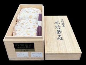 碁石｜日向小倉が浜産 蛤・月印・32号（8.8mm）・リペア品イメージ 1