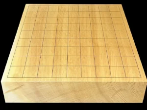 将棋（卓上）2.45寸｜島根県産榧・1枚板柾目のイメージ 1