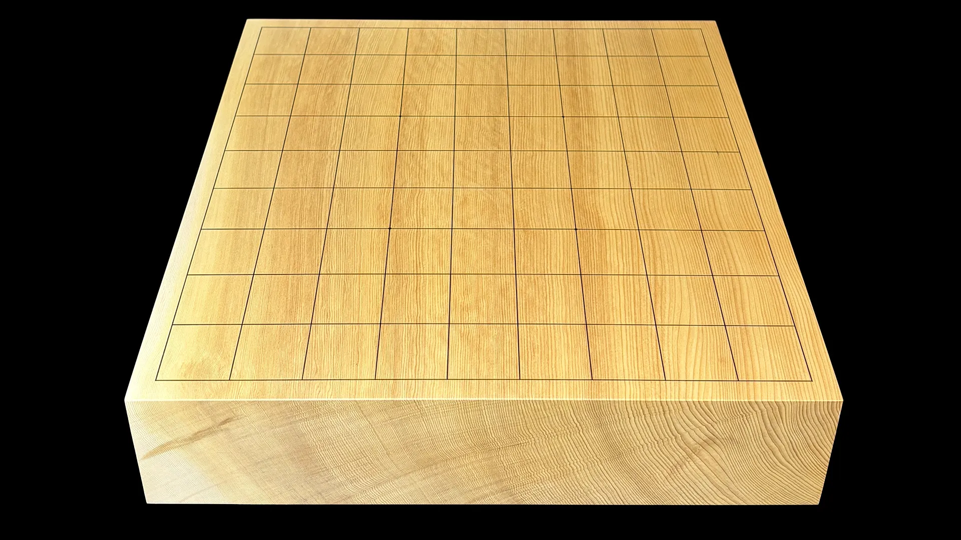 71周年記念 将棋（卓上）2.45寸｜島根県産榧・1枚板柾目 | 熊須碁盤店