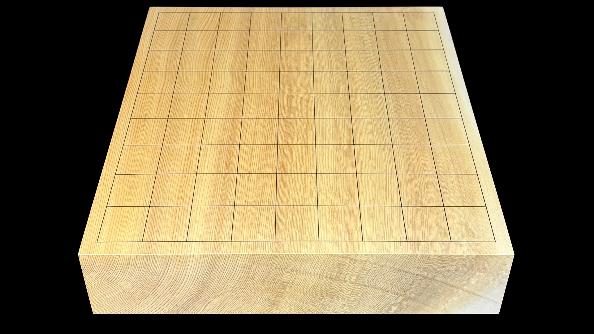 71周年記念 将棋（卓上）2.45寸｜島根県産榧・1枚板柾目 | 熊須碁盤店