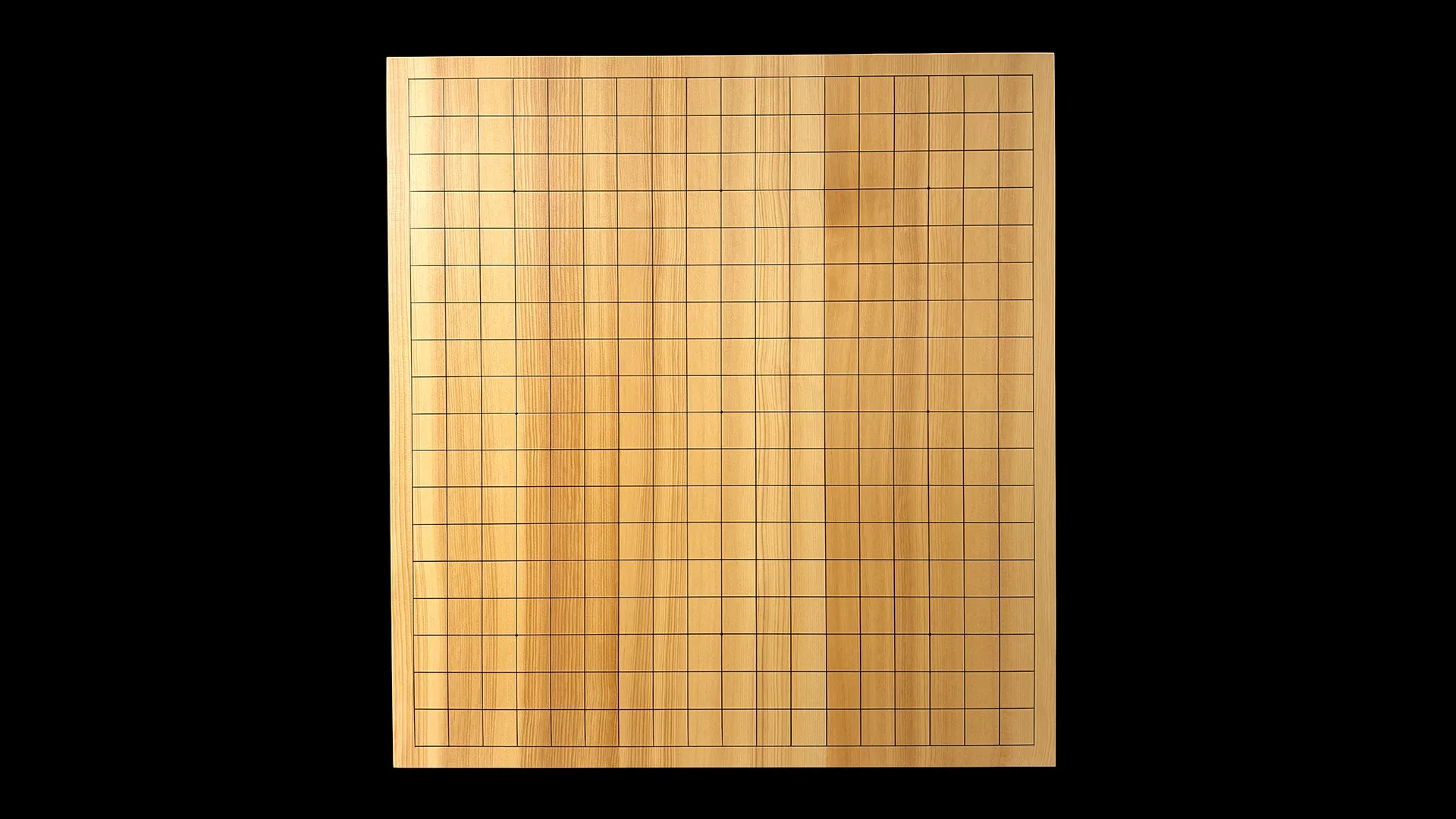 71周年記念 碁盤（卓上）1.95寸｜宮崎榧・3枚接ぎ盤柾目 【品番