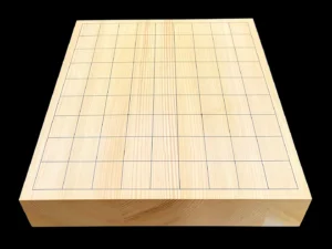 将棋（卓上）2.1寸｜九州榧・4枚接ぎ盤柾目 の全体イメージ1