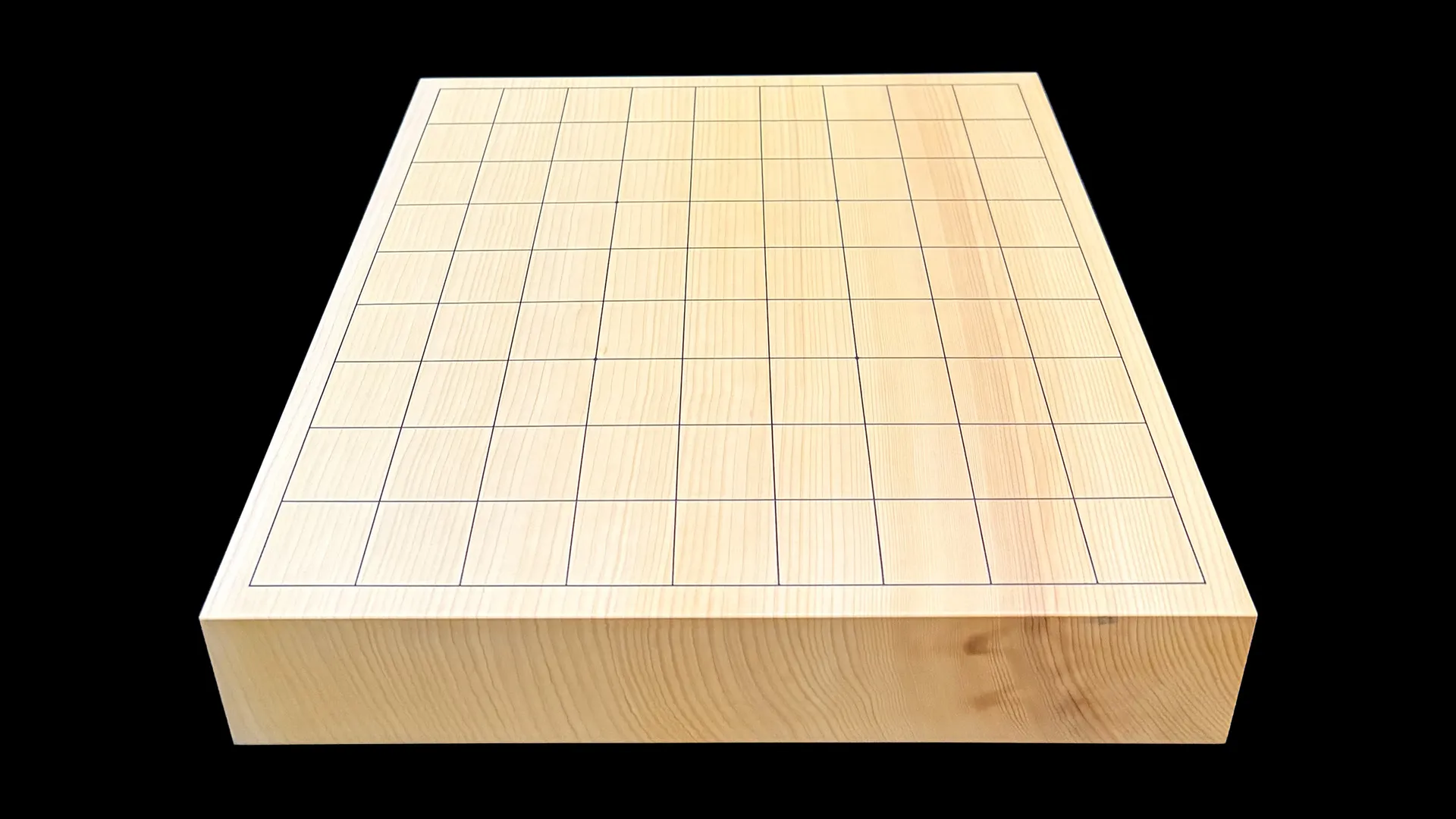 将棋(卓上)2.05寸|九州榧・1枚板柾目 【品番:ST28】 の全体イメージ 1