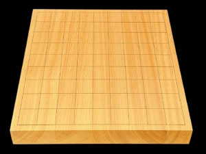 将棋（卓上）1.45寸｜綾営林署榧・4枚接ぎ盤柾目 【品番：ST31】の全体イメージ 1