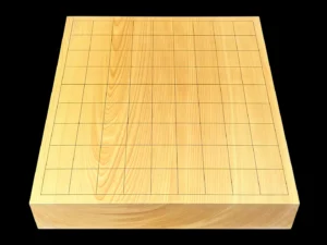 将棋（卓上）2.1寸｜綾営林署榧・1枚板板目（木裏） 【品番：ST34】の全体イメージ 1
