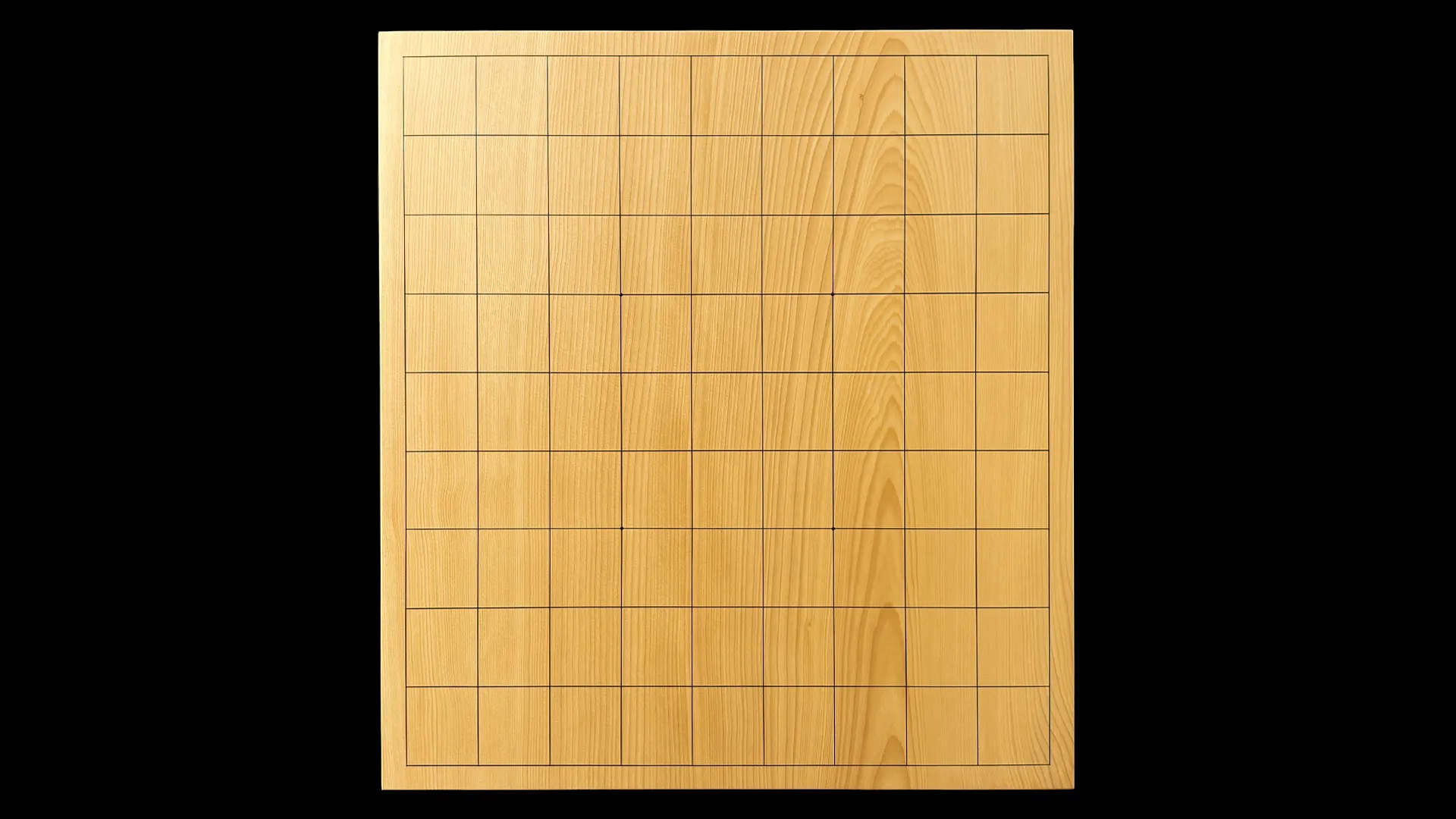 将棋(卓上)2.1寸|綾営林署榧・1枚板板目(木裏) 【品番:ST34】の全体イメージ 3