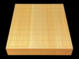 将棋（卓上）2.05寸｜綾営林署榧・4枚接ぎ盤柾目 【品番：ST35】の全体イメージ 1