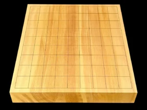 将棋（卓上）1.75寸｜宮崎榧・3枚接ぎ盤柾目 【品番：ST40】の全体イメージ 1