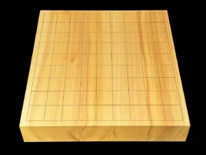 将棋（卓上）1.95寸｜綾営林署榧・3枚接ぎ盤柾目 【品番：ST41】の全体イメージ 1