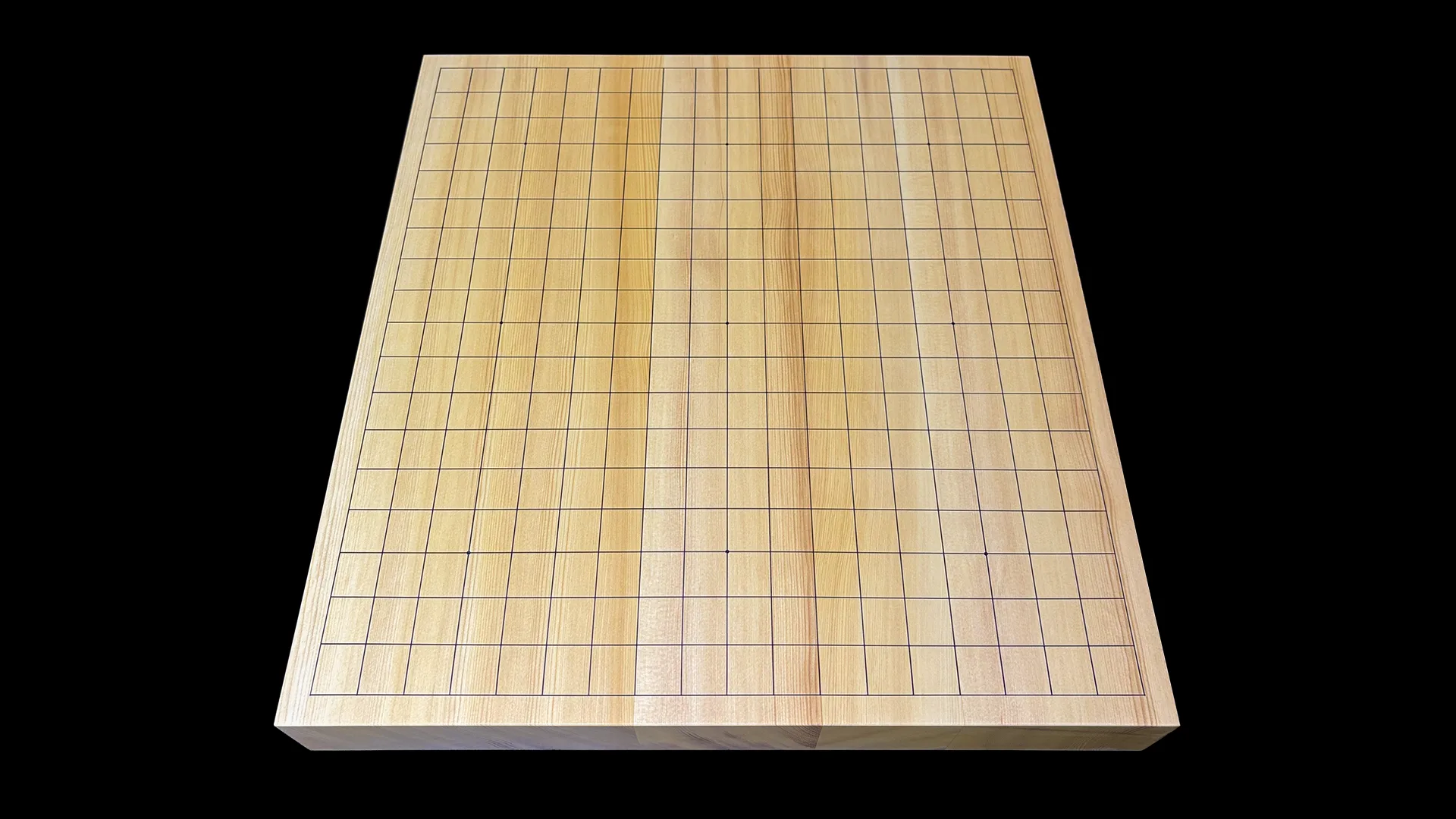 碁盤(卓上)1.75寸|熊本榧・4枚接ぎ盤柾目 【品番:71KGT13】の全体イメージ 2