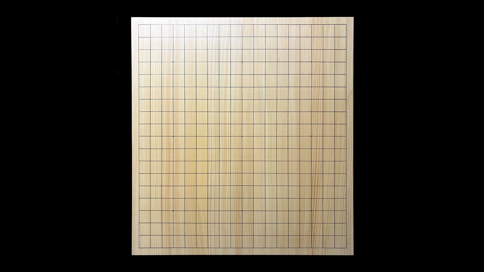 碁盤(卓上)2.1寸|宮崎榧・4枚接ぎ盤柾目 【品番:71KGT14】の全体イメージ 3