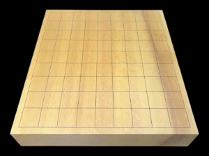 将棋(卓上)2.2寸|島根県産榧・1枚板柾目 【品番:71KST11】の全体イメージ 1