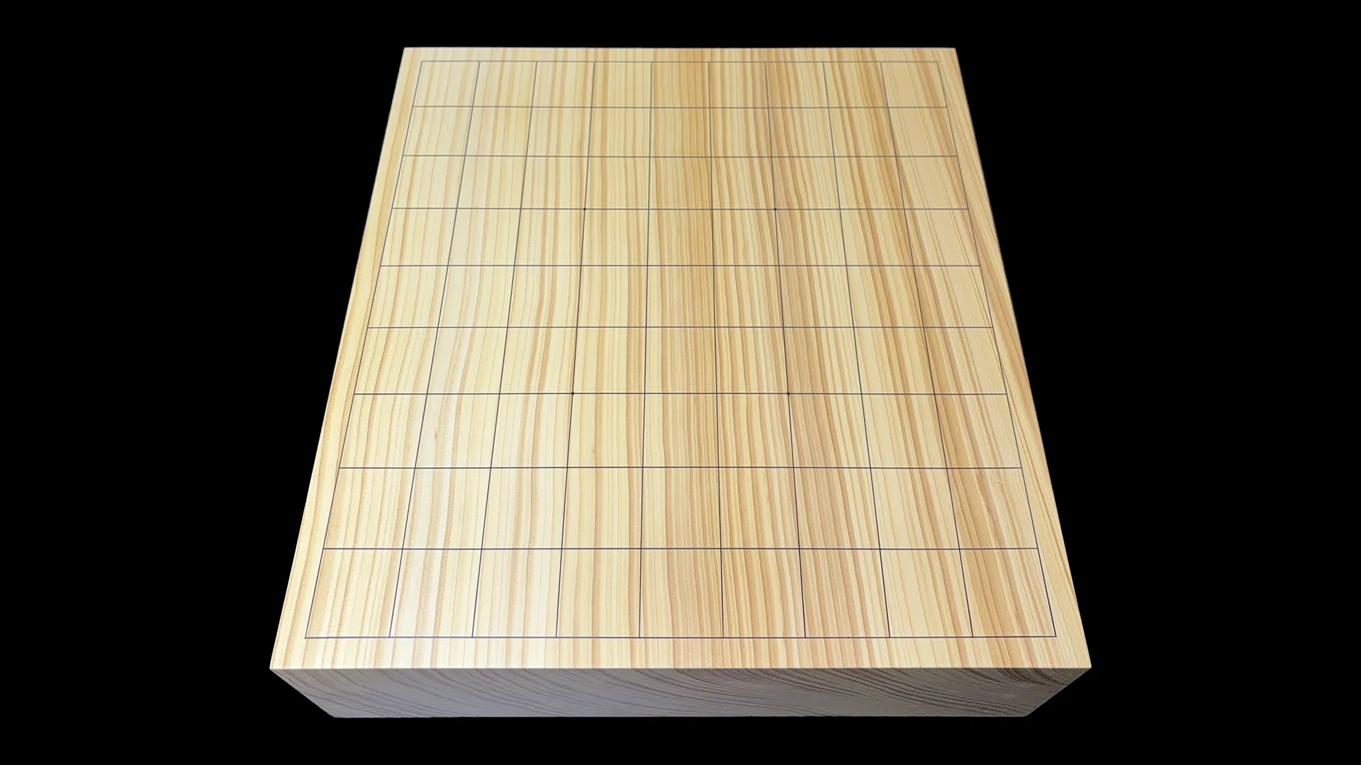 3.1-sun Shogi Table Board – Kyushu Kaya, Single-piece, Straight-grain cut ( Item No. 71KST12 ) of image 2