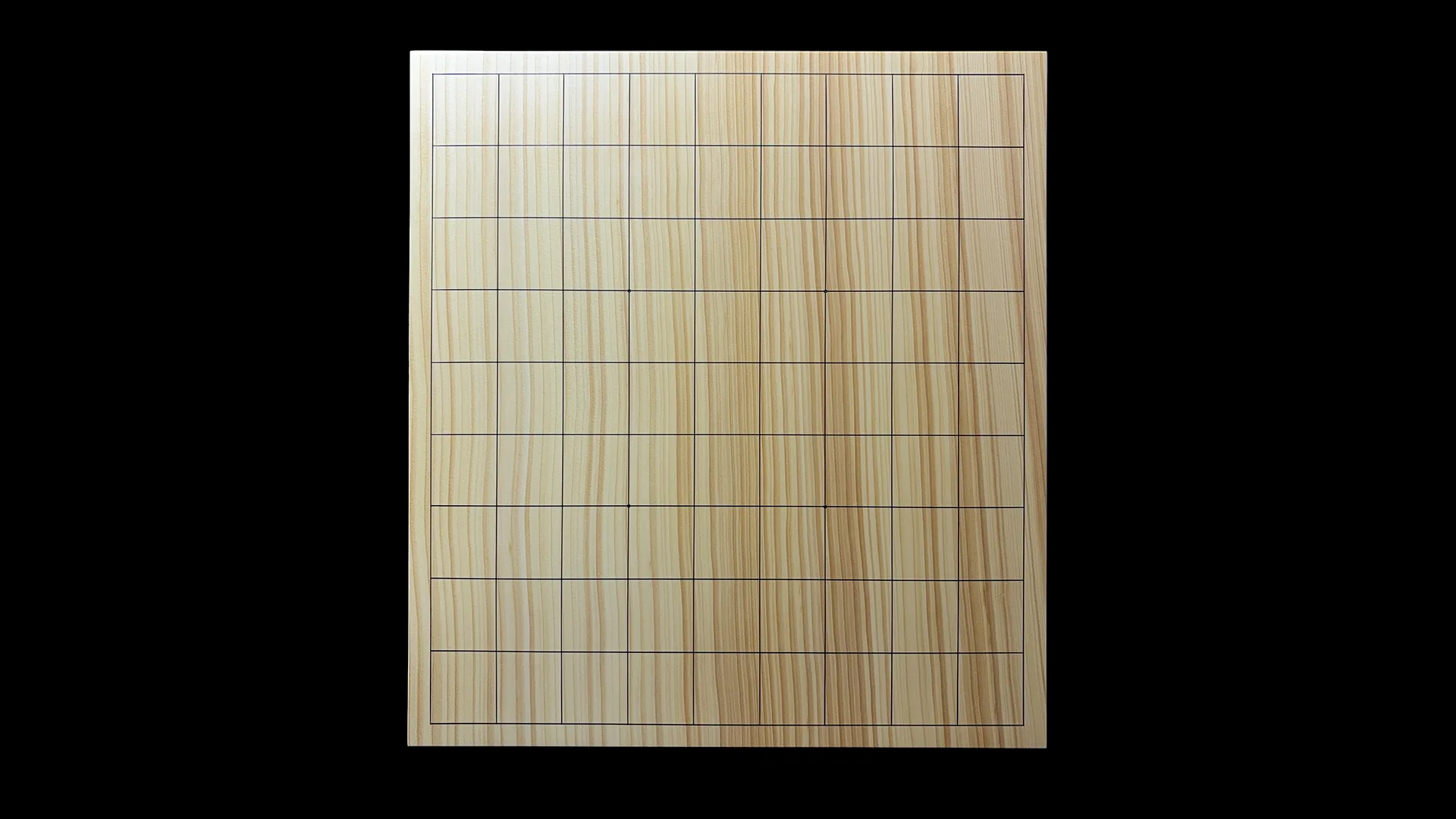 3.1-sun Shogi Table Board – Kyushu Kaya, Single-piece, Straight-grain cut ( Item No. 71KST12 ) of image 3